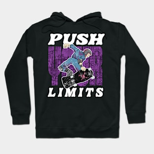 Old School Skateboarding Adventure: Punk Skater Hoodie